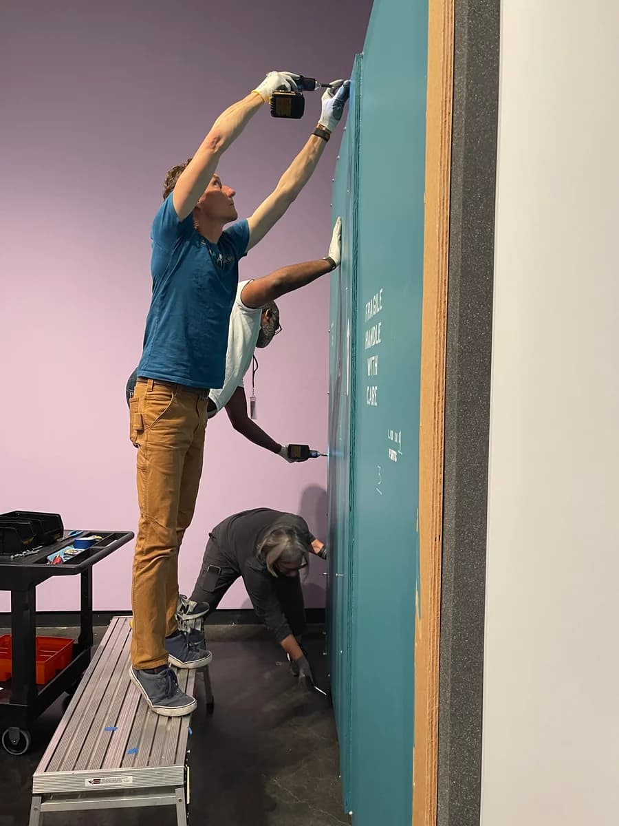 Painting Installation Work